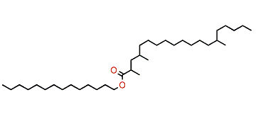 Tetradecyl 2,4,14-trimethylnonadecanoate